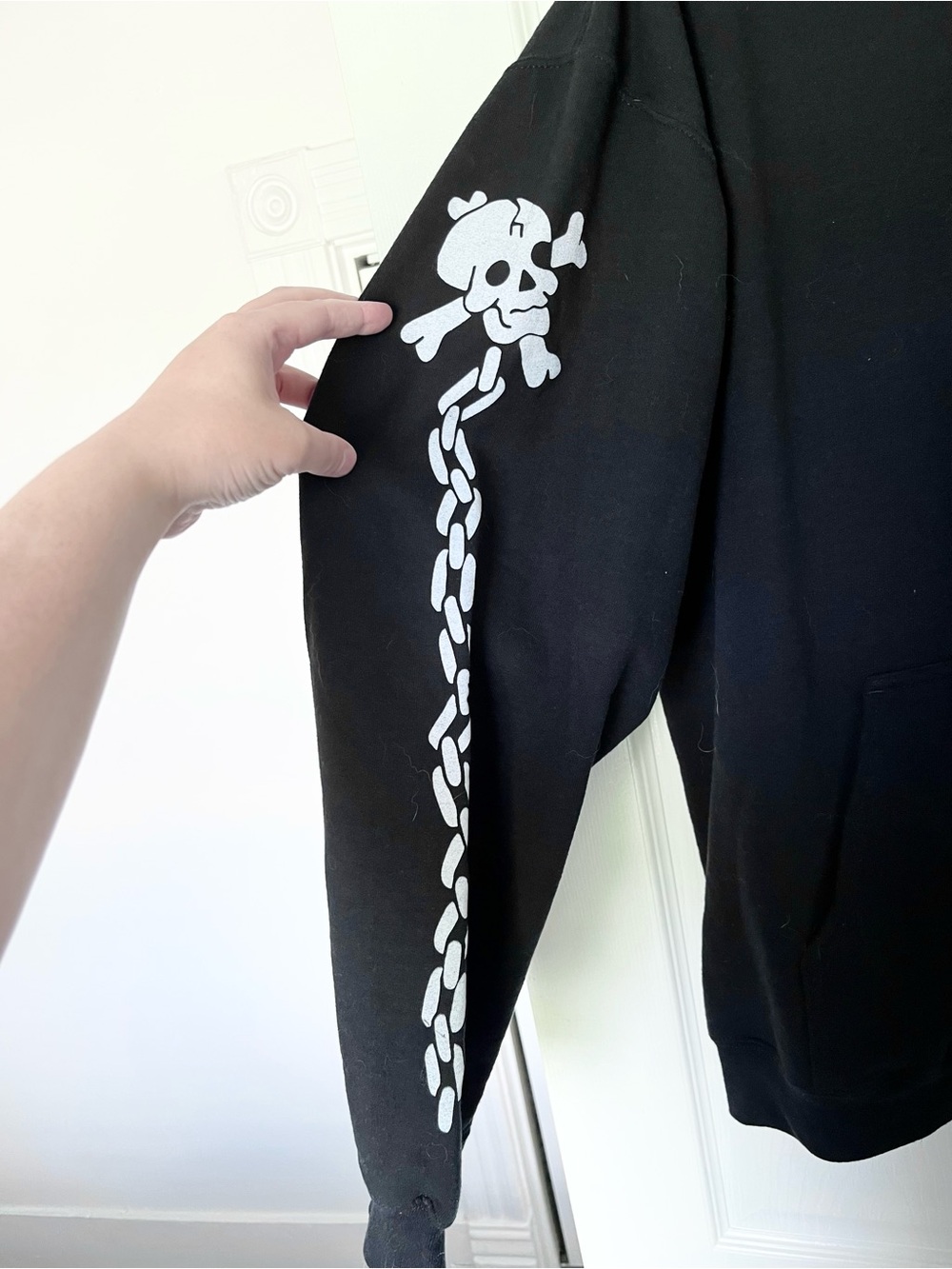 Cancer Bats band hoodie with art by artist Matt Darling - Picture 2 of 5
